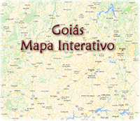 Mapa Geográfico Goias