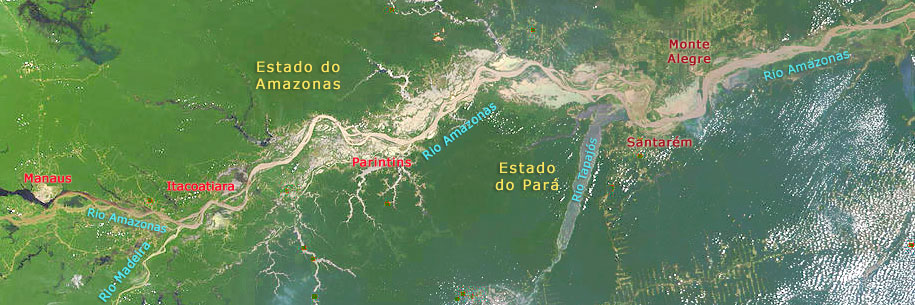 Rio Amazonas, Pará