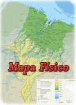 Mapa fisico Maranhão